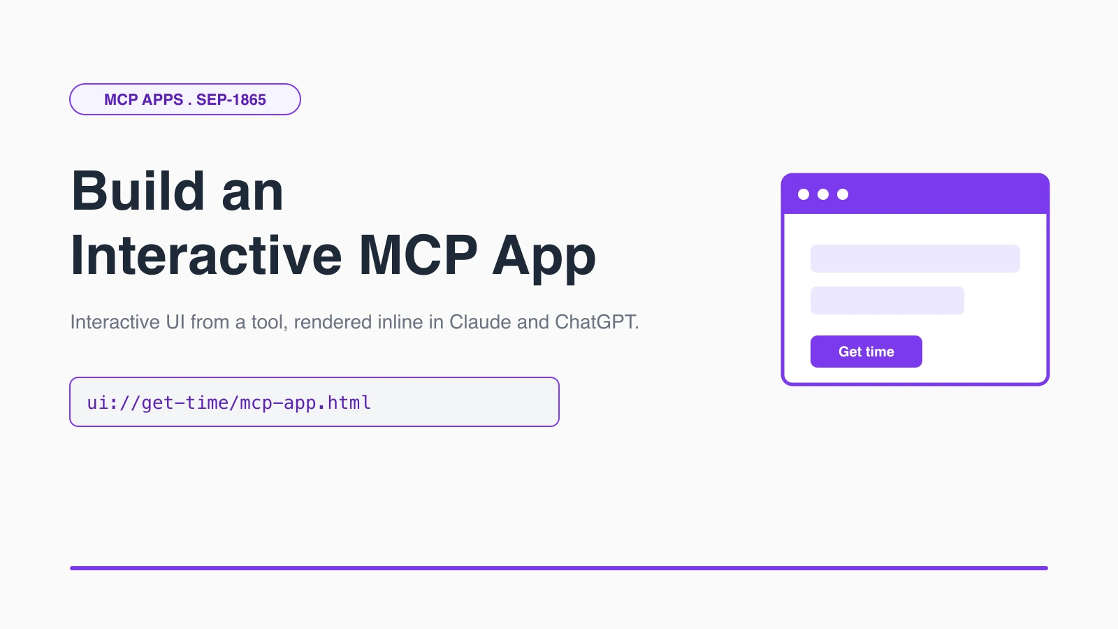 How to Build an Interactive MCP App with the MCP Apps SDK