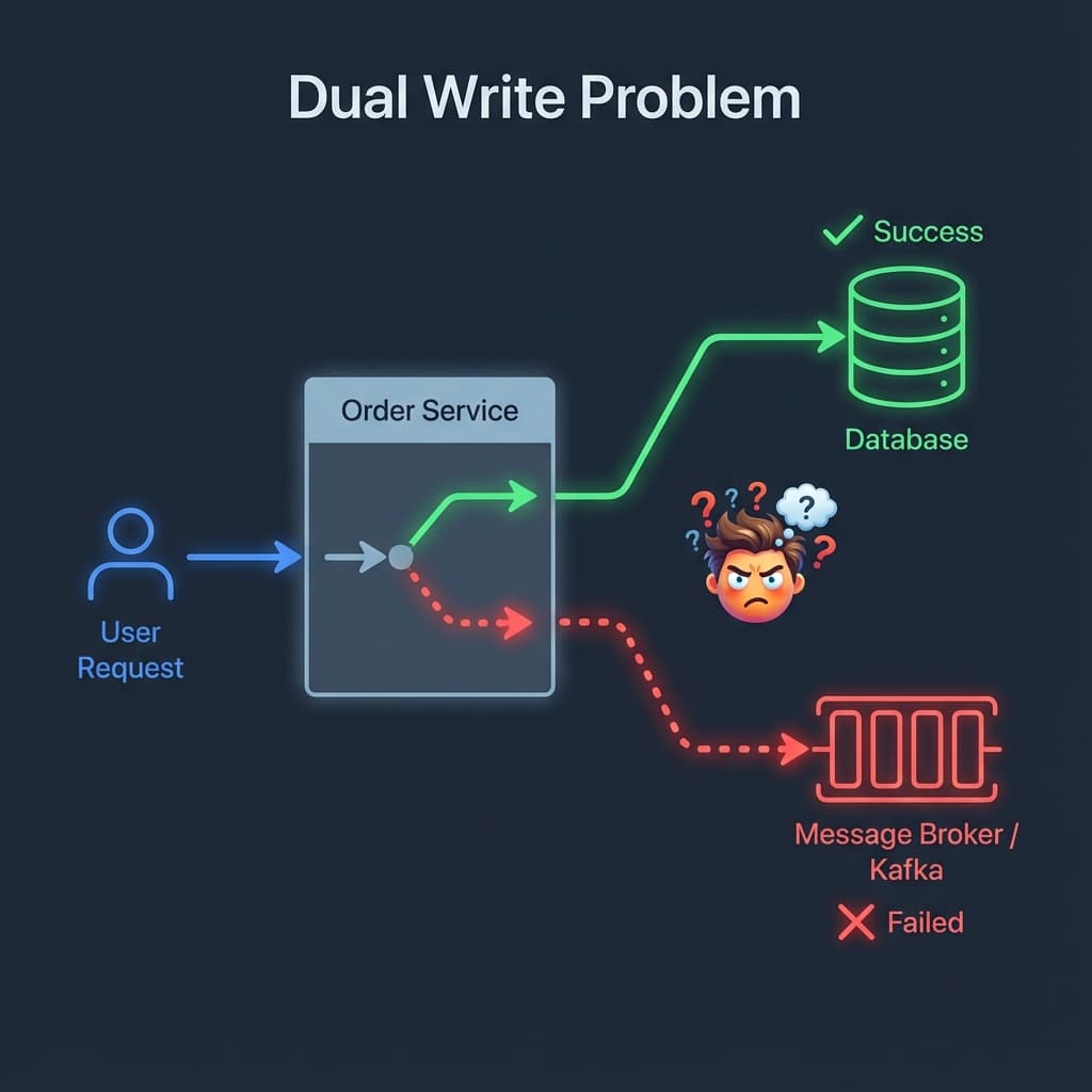 Dual Write Problem Diagram