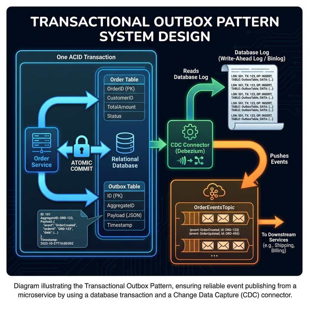 Transactional Outbox Pattern Architecture